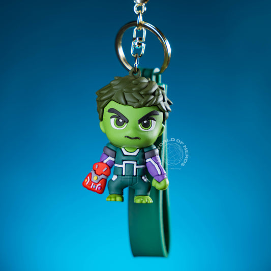 HULK WITH GAUNTLET KEYCHAIN