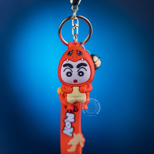 SHIN CHAN AS CHARMANDER KEYCHAIN