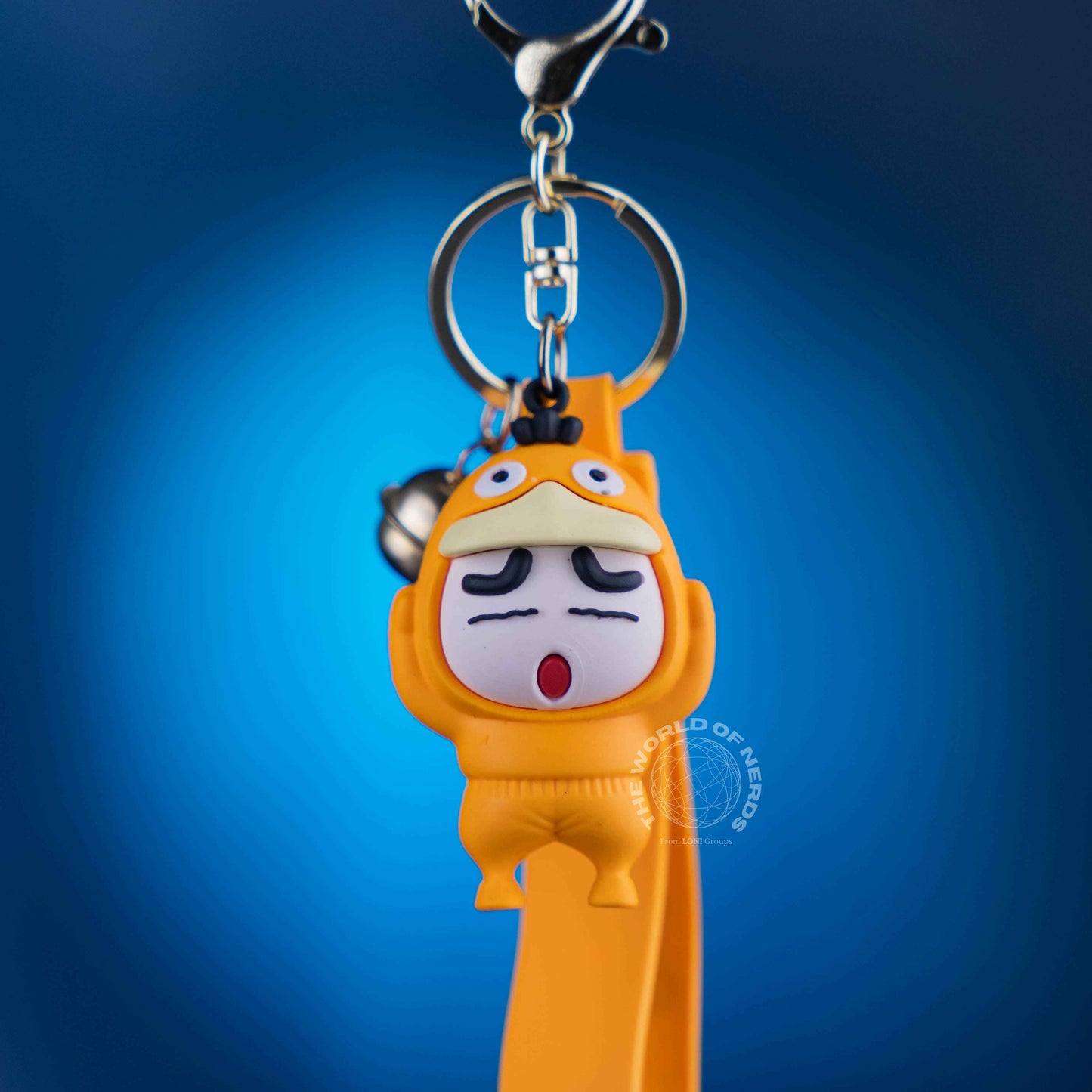 Shin Chan Psyduck Keychain - Cute Accessory for Fans