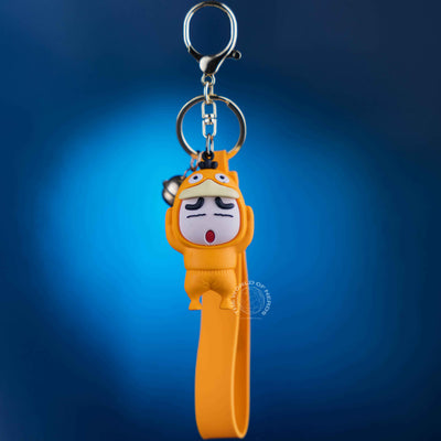 Shin Chan Psyduck Keychain - Cute Accessory for Fans
