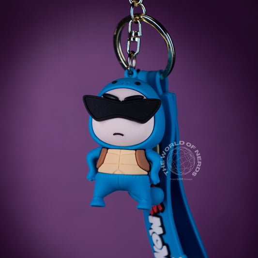 SHIN CHAN AS SQUIRTLE KEYCHAIN