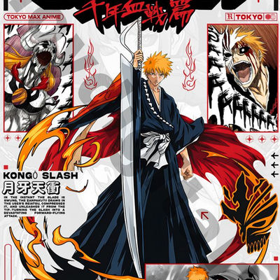 Bleach – Ichigo Kurosaki A3+ HD Wall Poster - 2