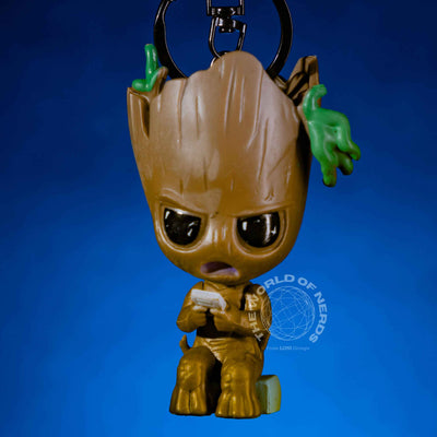 Baby Groot Keychain – Adorable Guardians of the Galaxy Accessory - 2