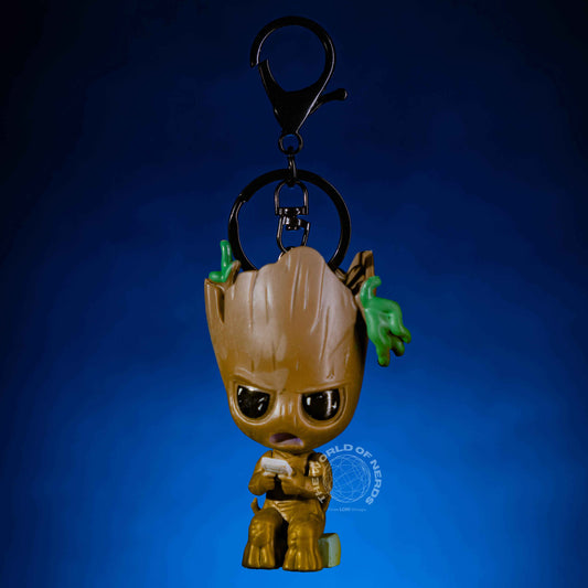 Baby Groot Keychain – Adorable Guardians of the Galaxy Accessory
