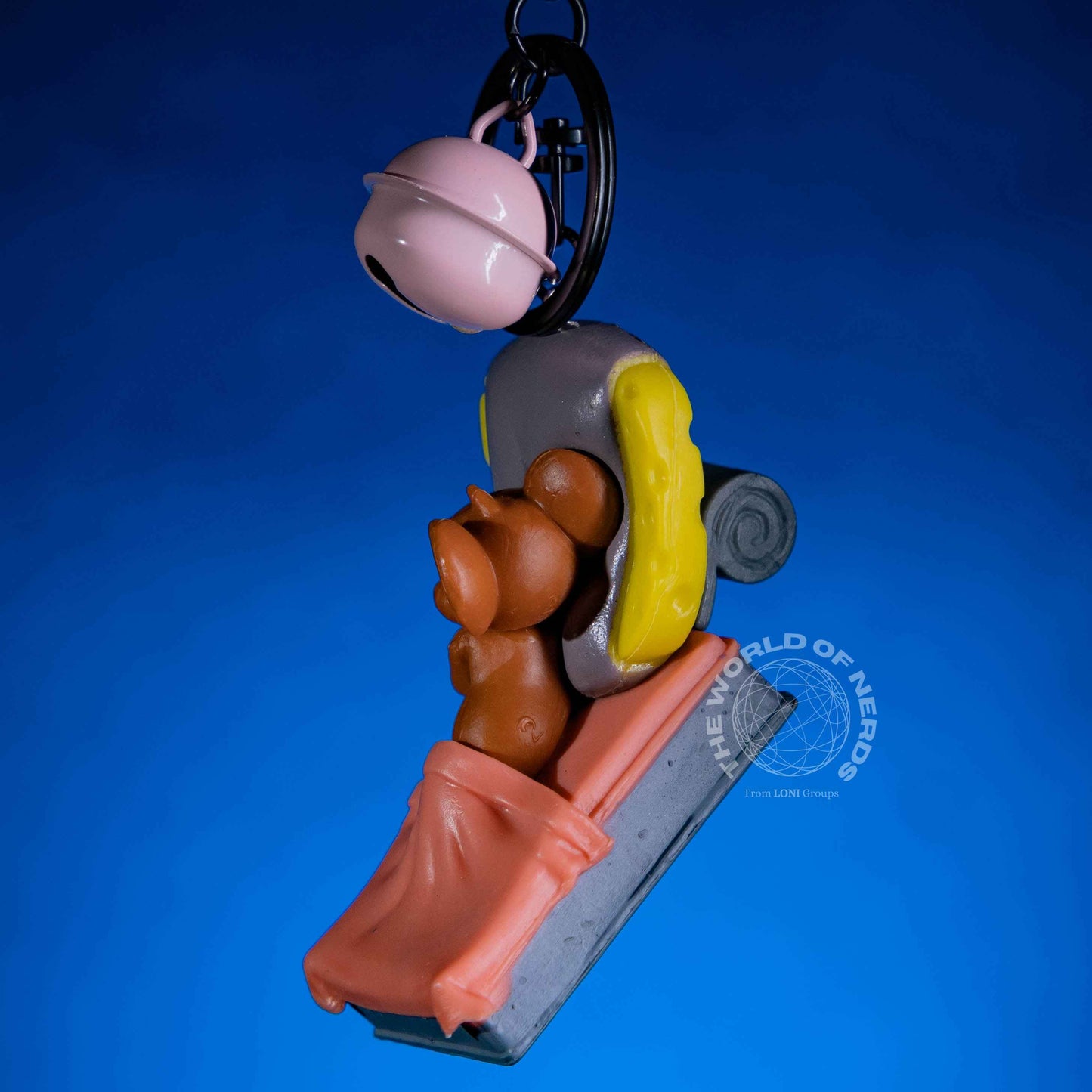 JERRY SLEEPING KEYCHAIN - Adorable and Functional Accessory for Everyday Use