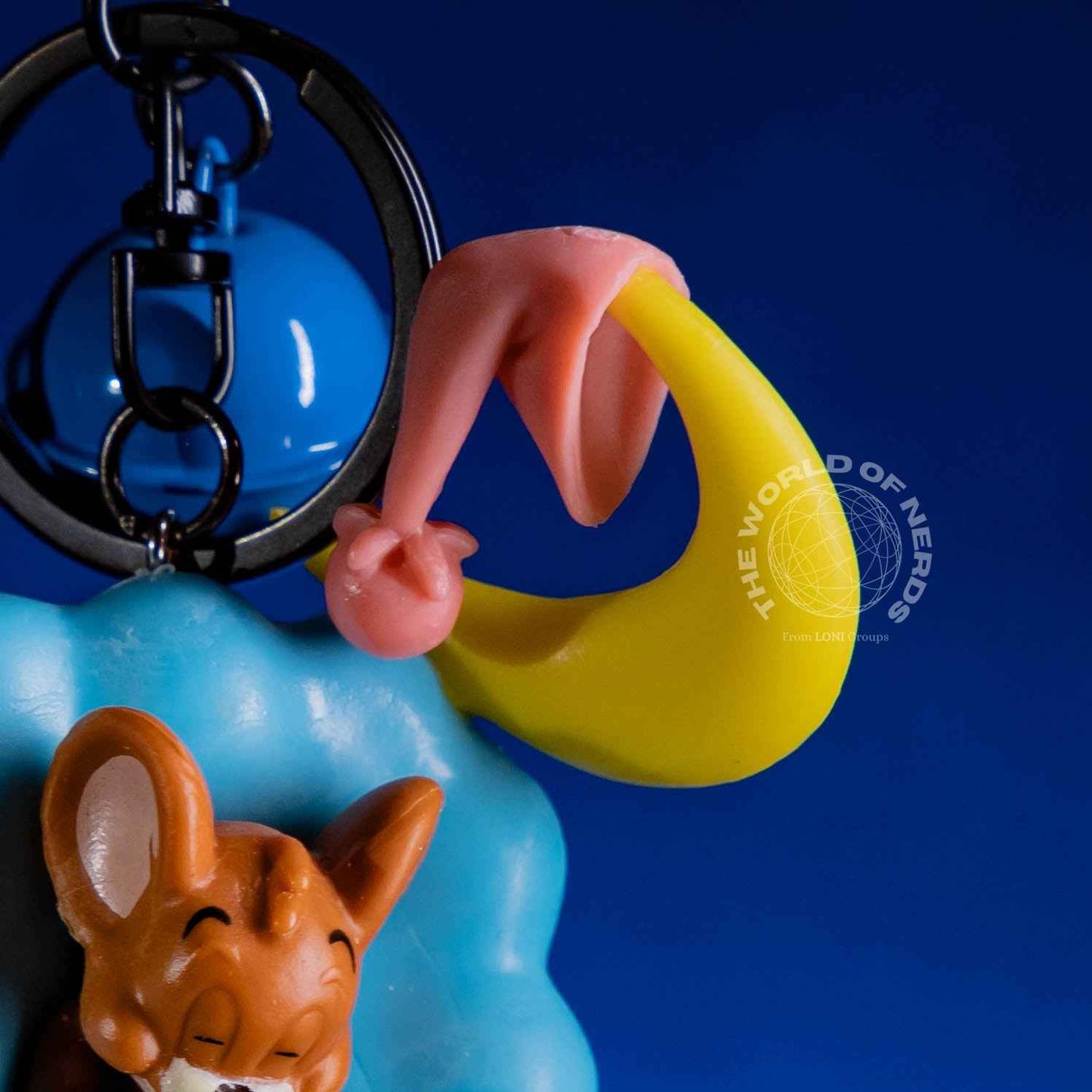 JERRY NAPPING KEYCHAIN - Perfect Companion for Relaxing Moments
