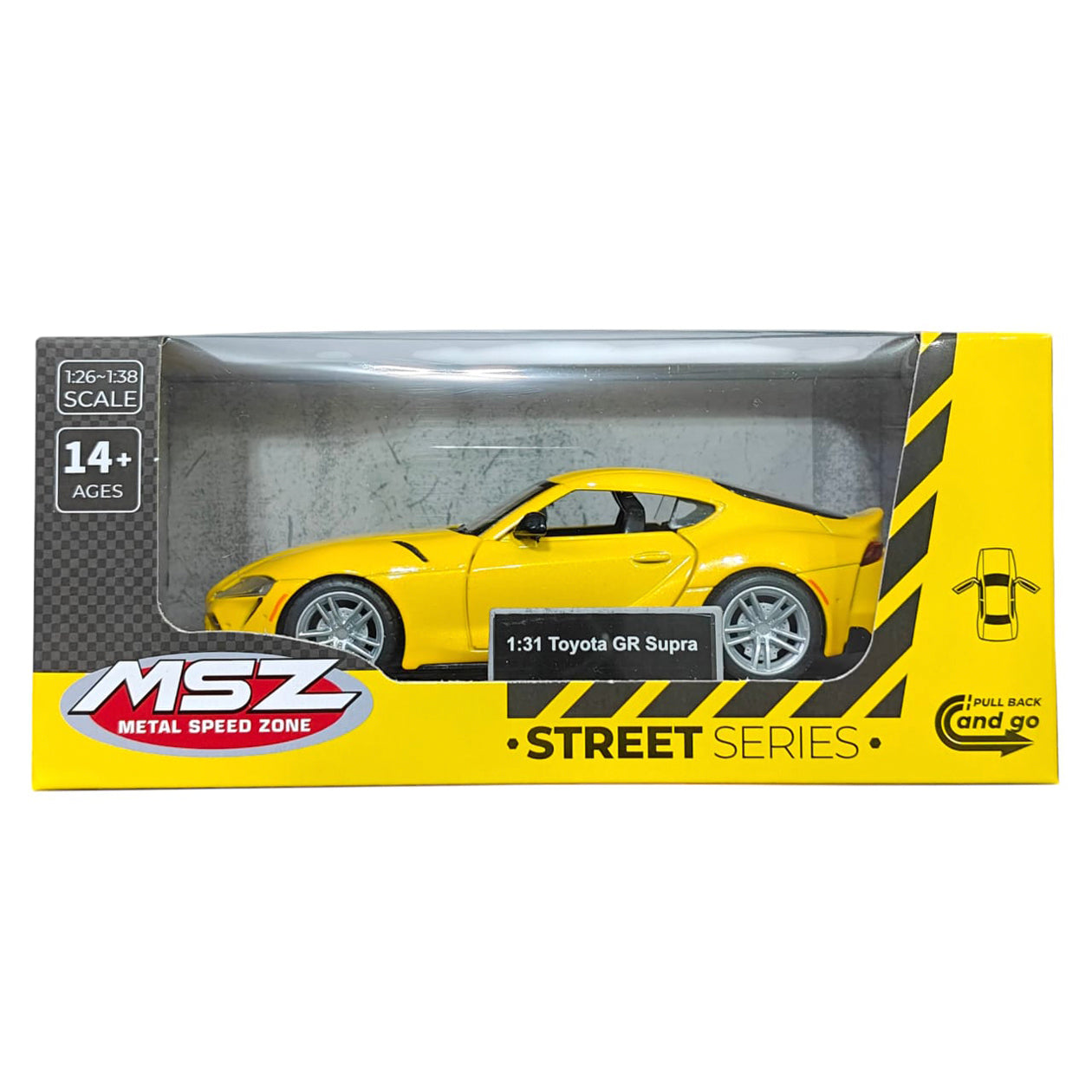 Toyota GR Supra Yellow – MSZ - The World Of Nerds