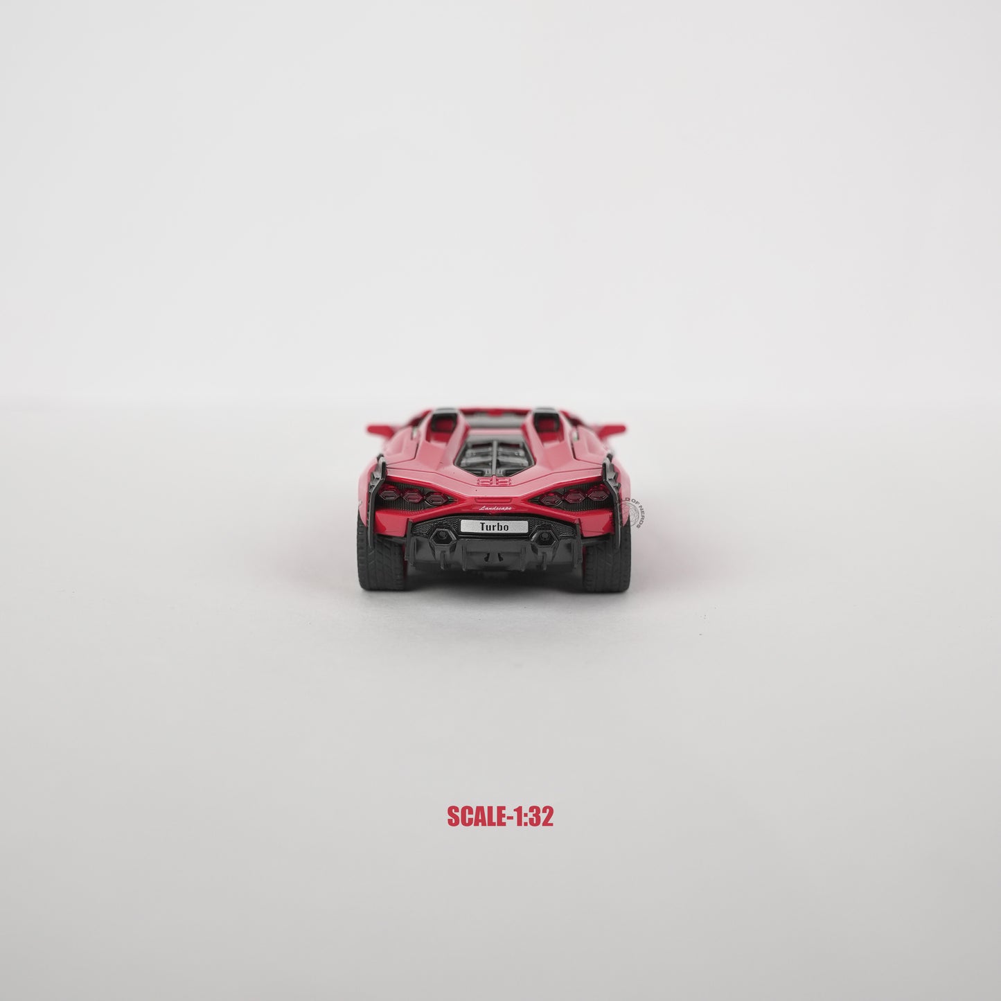 Lamborghini Aventador Red Model Car - 1:32 Scale Diecast