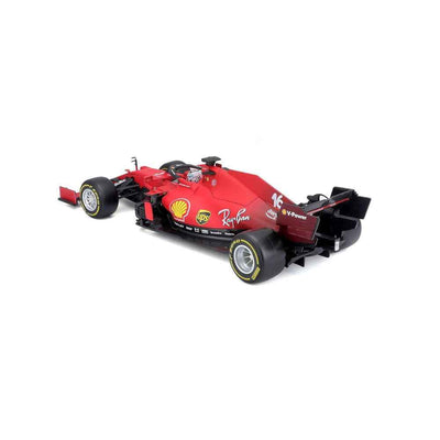 BBURAGO Ferrari SF-23 Model Car - Charles Leclerc 2023 1:24 Scale for Collectors - 2