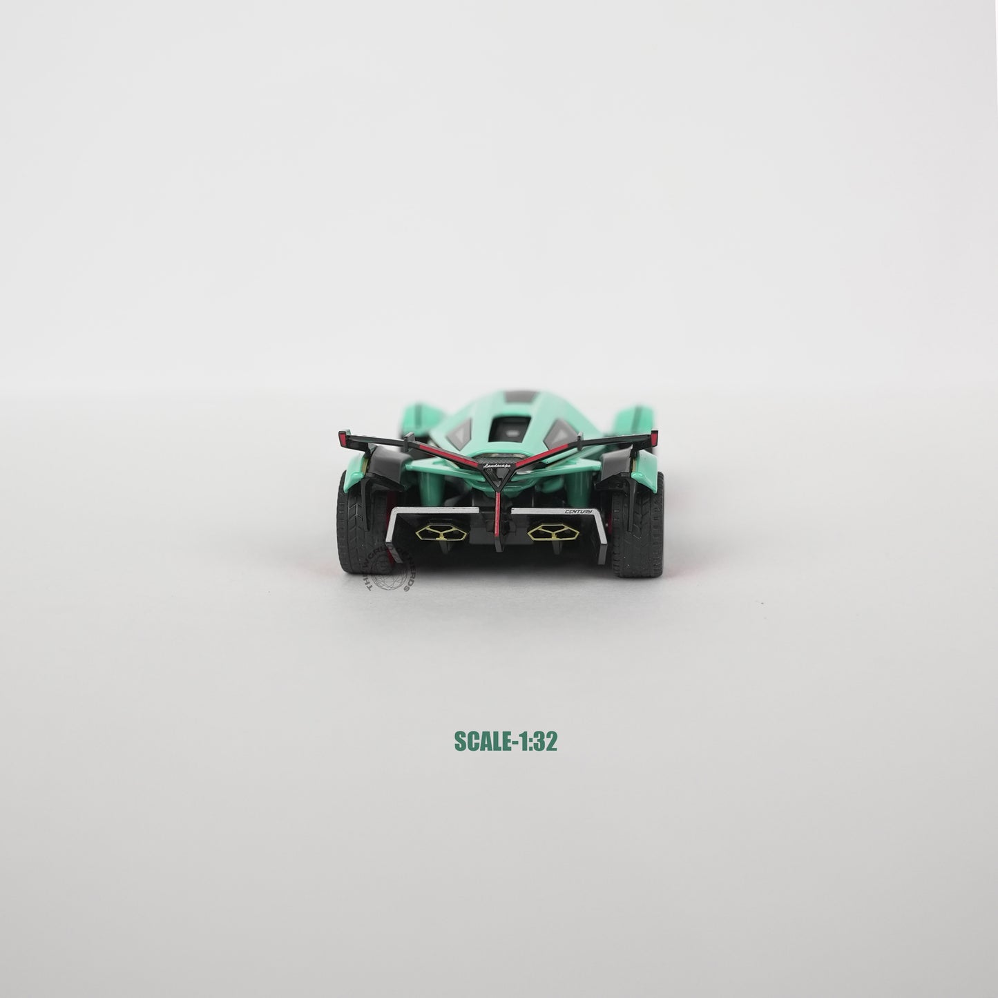 Lamborghini Vision Gran Turismo Green Model Car - 1:32 Scale Diecast