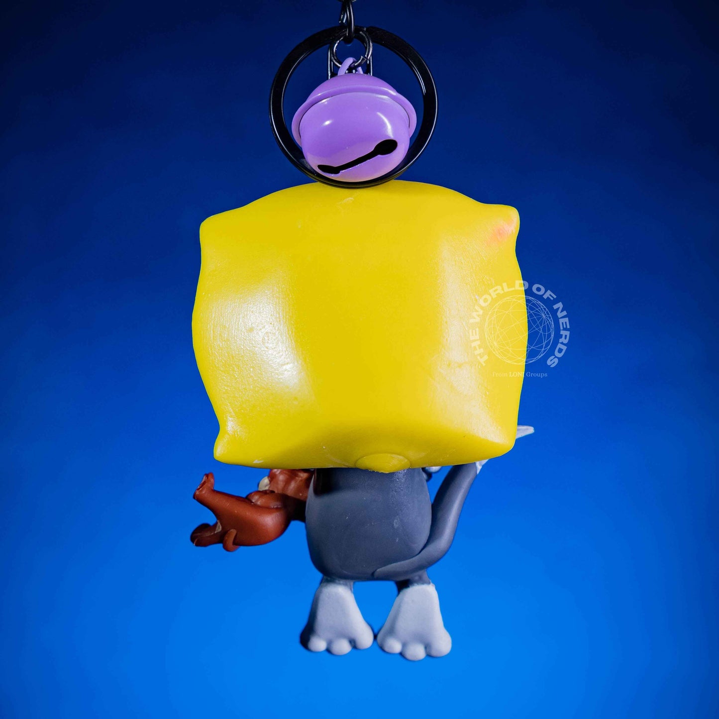 TOM AND JERRY SLEEPING KEYCHAIN - Adorable Tom and Jerry Keychain for Fans