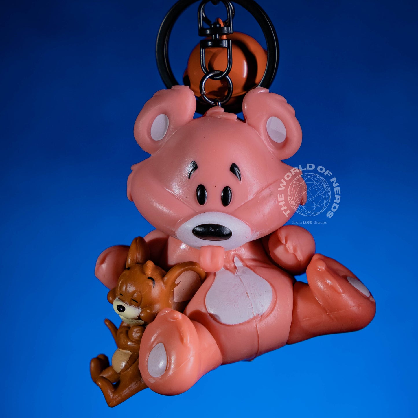 JERRY WITH TEDDY KEYCHAIN
