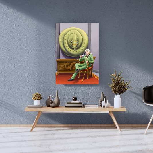 Anime Villain Character Poster A3+ Size – Premium Fantasy Animation Wall Art - The World Of Nerds