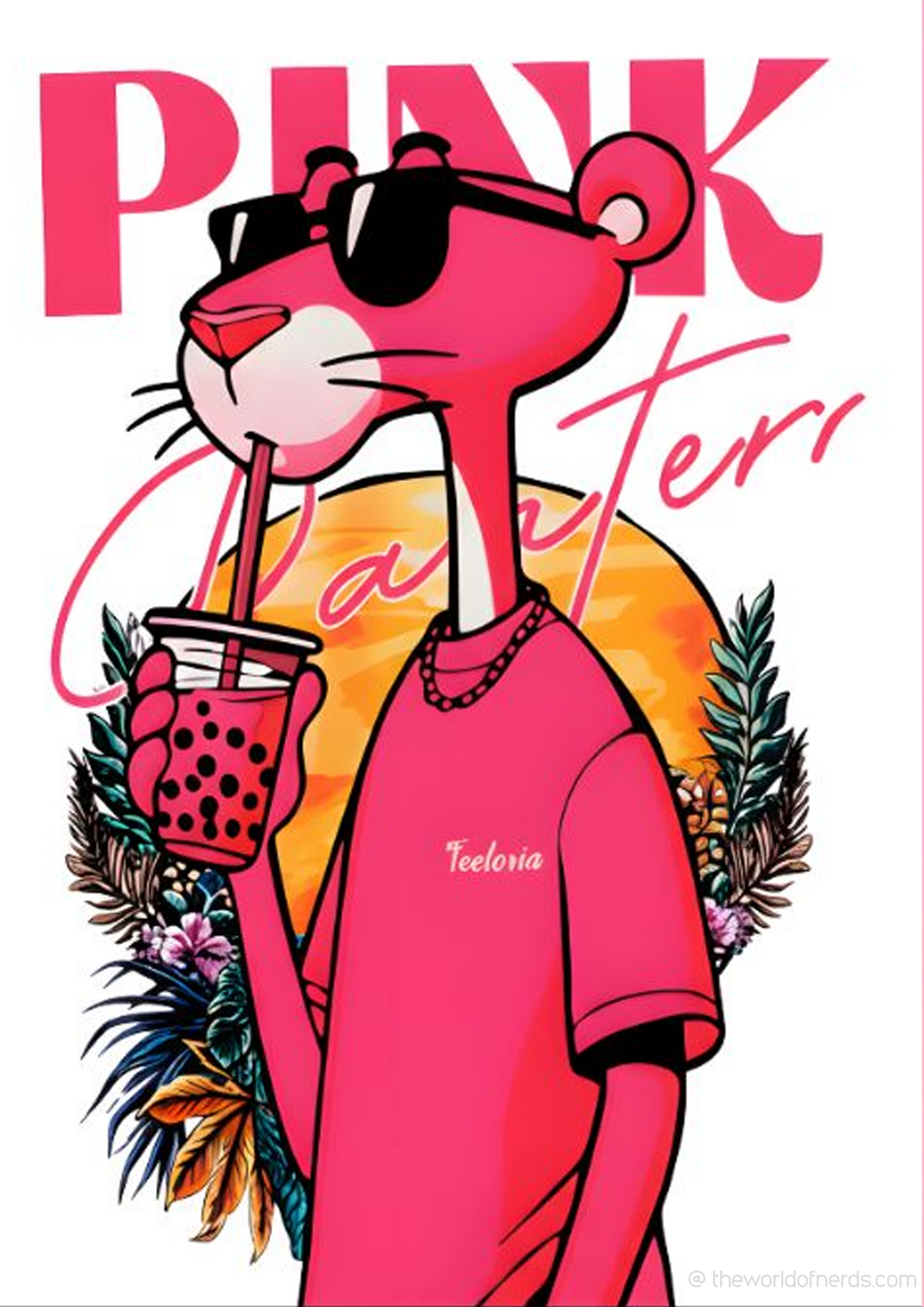 Pink Panther A3+ HD Wall Poster - The World Of Nerds