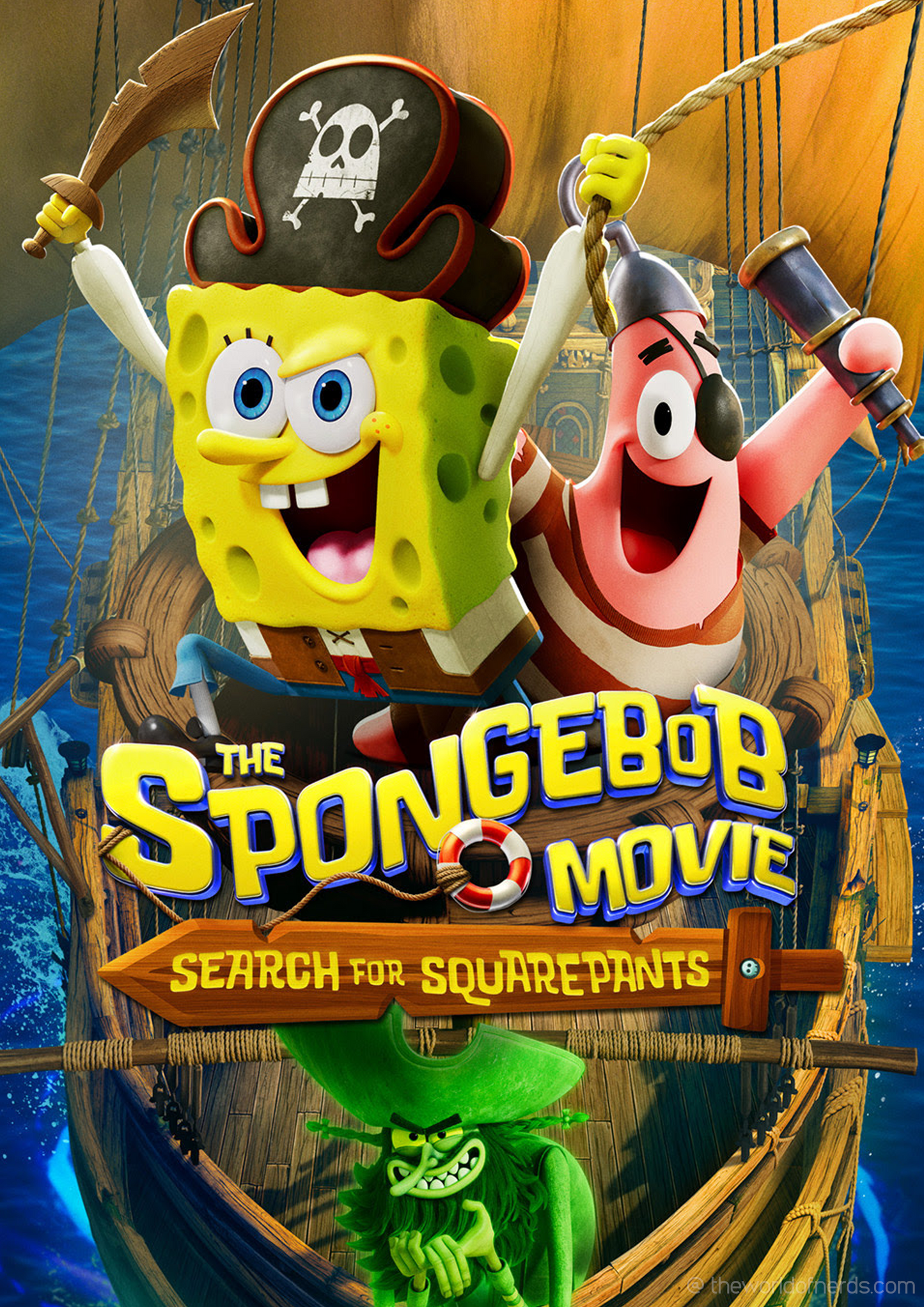 Pirate Cartoon Adventure A3 HD Wall Poster - The World Of Nerds