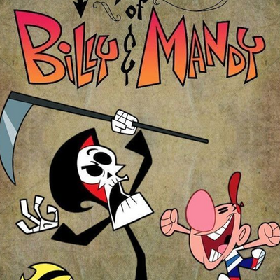 Dark Comedy Cartoon Reaper A3 HD Wall Poster - 2