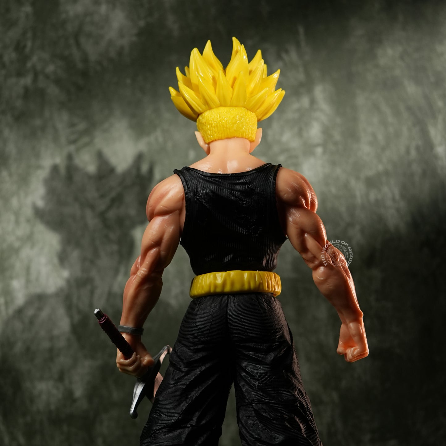 Gotenks Unleashed: The Super Saiyan Fighter