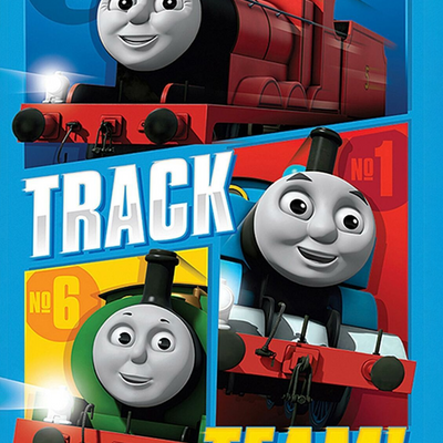Friendly Cartoon Trains A3+ HD Kids Wall Poster - 2