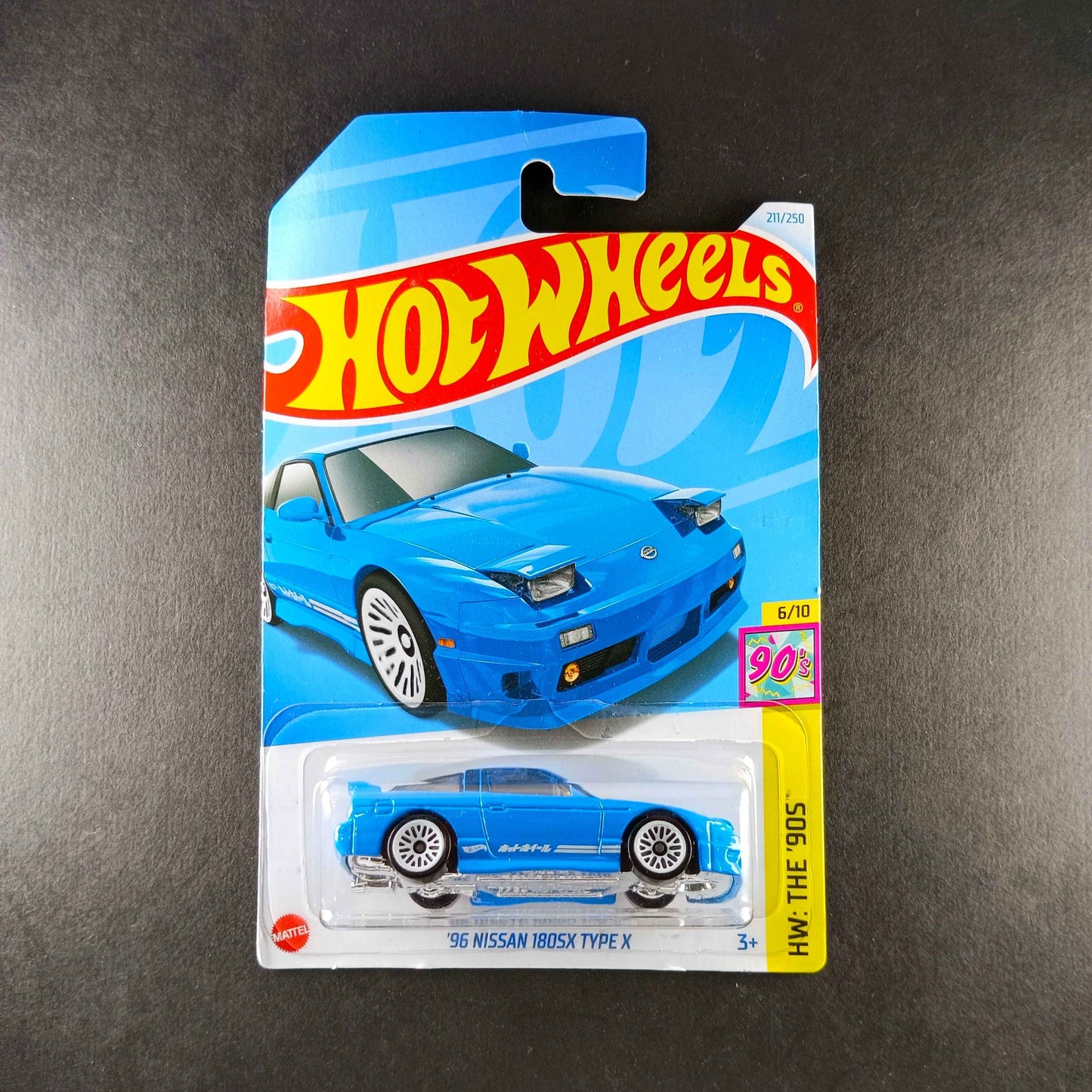 Hot Wheels Nissan 180SX Type X Die-Cast Model Car