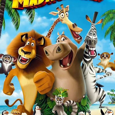 Jungle Friends Adventure A3+ HD Cartoon Wall Poster - 2