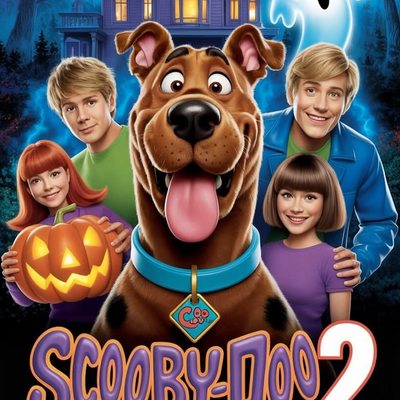 Spooky Mystery Cartoon A3+ HD Kids Wall Poster - 2