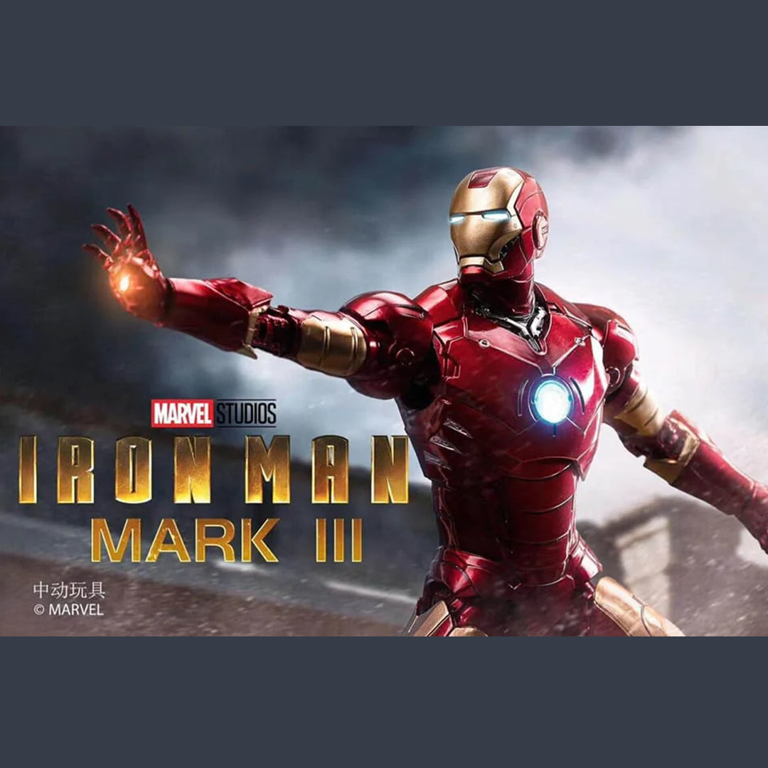 Iron Man Mark 3 (Mark III) – Lightning Version | Iron Man | Marvel Infinity Saga Collectible