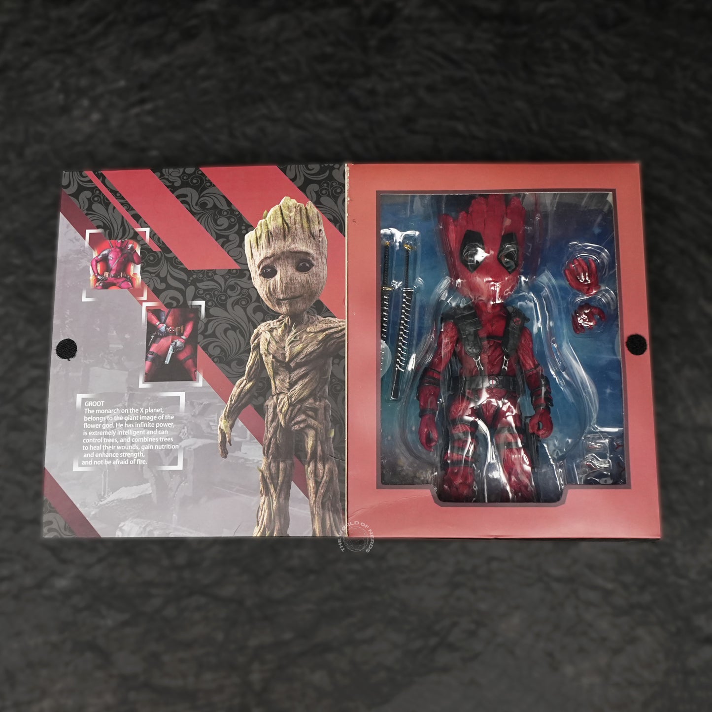 Groot as Deadpool: A Collectible of Chaos