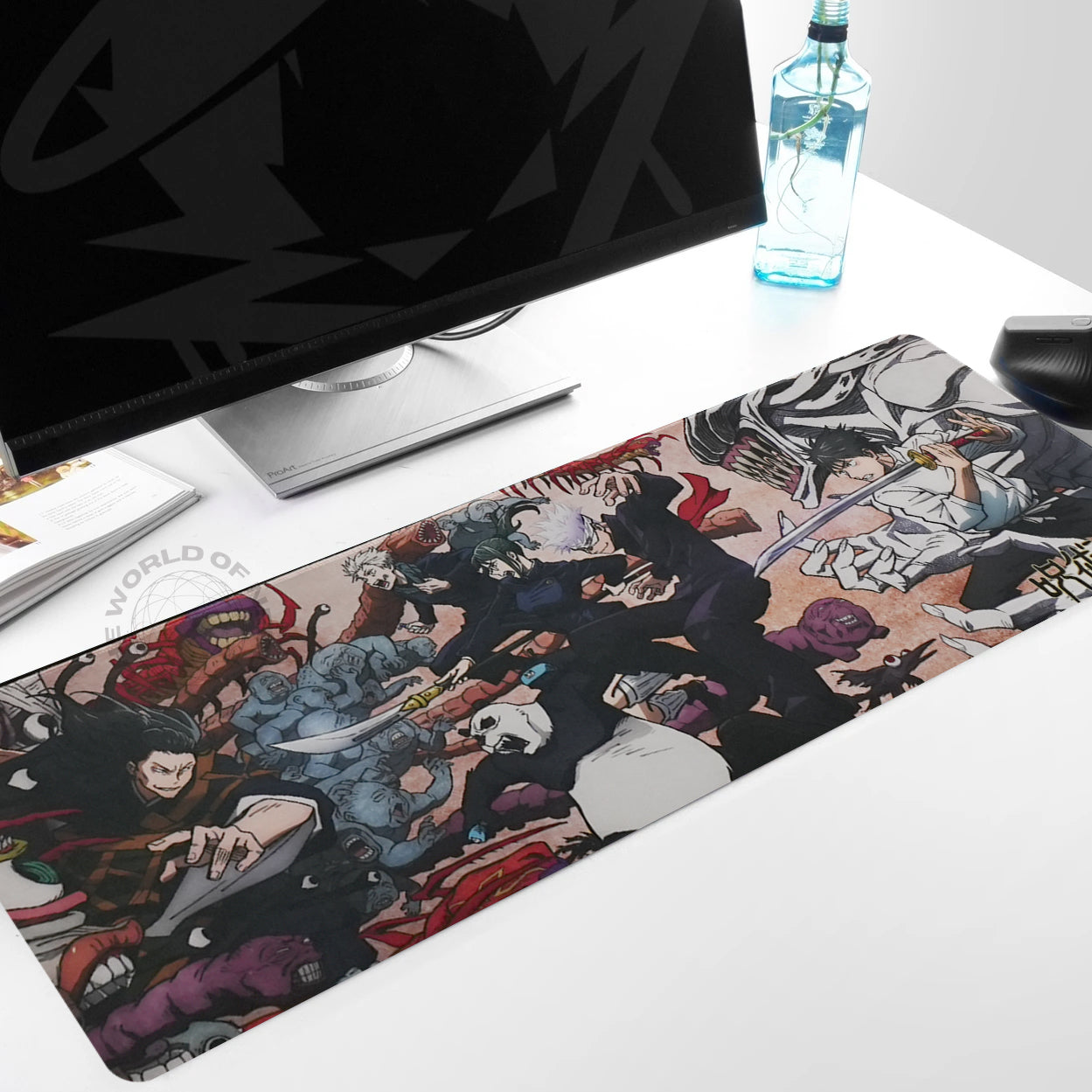JUJUTSU KAISEN O KEYBOARD + MOUSE PAD XXL - The World Of Nerds