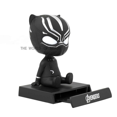 Black Panther Bobblehead – Collectible Marvel Figurine - 2