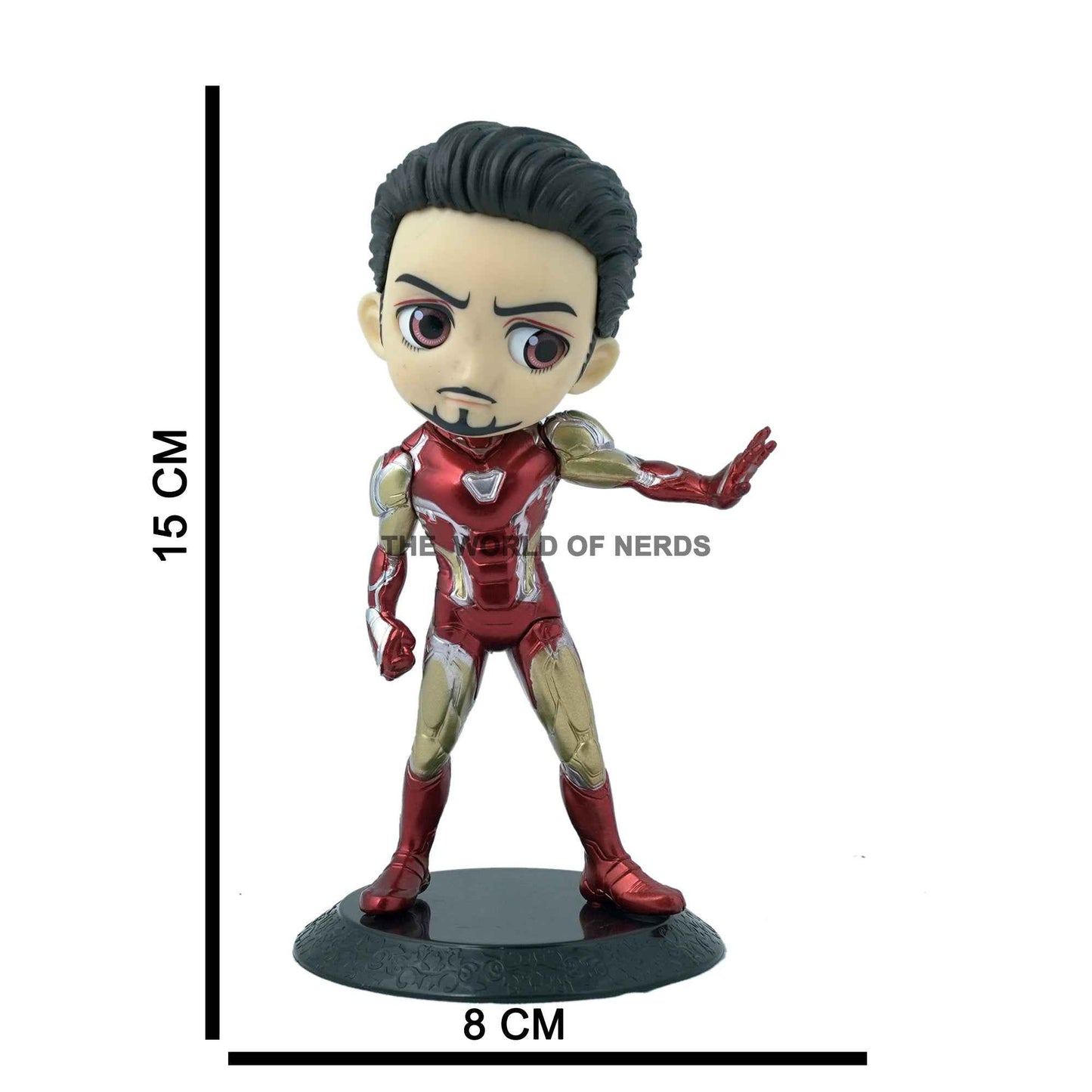 IRON MAN WITHOUT HELMET Q POSKET Collectible Figure - Iron Man Q Posket Delight