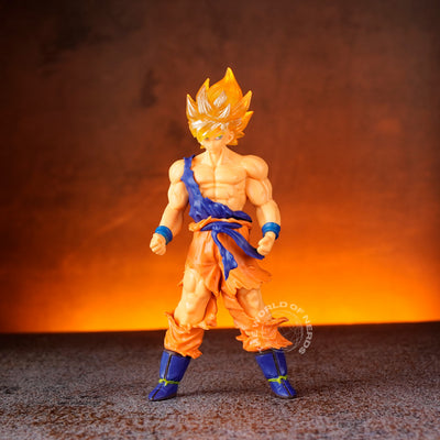 Dragon Ball Goku Super Saiyan Self Standing Action Figure - Collectible Dragon Ball Goku Action Figure