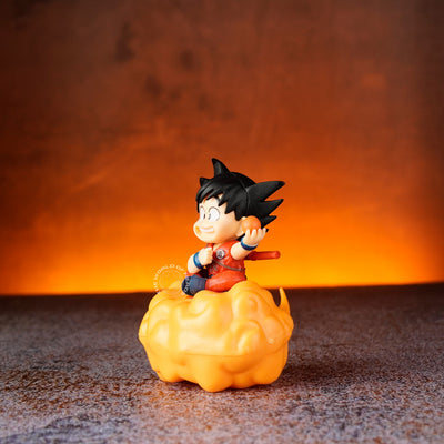 Kid Goku on Flying Nimbus Action Figure - Ultimate Kid Goku Action Figure Collectible - 2