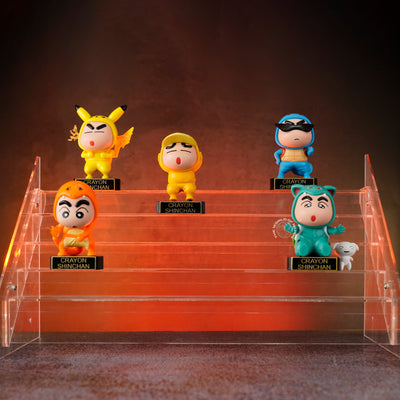 SHINCHAN POKEMON TOY SET OF 5