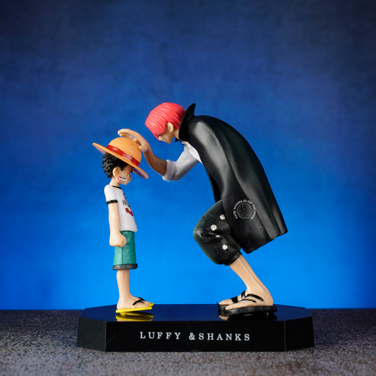 ONE PIECE LUFFY & SHANKS ACTION FIGURE