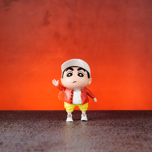SHINCHAN WITH CAP SET OF 4 ACTION FIGURE