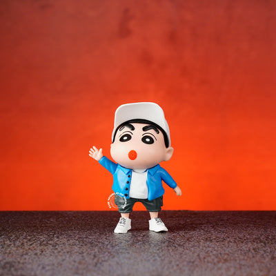 SHINCHAN WITH CAP SET OF 4 ACTION FIGURES - Shinchan Action Figures Set - 2