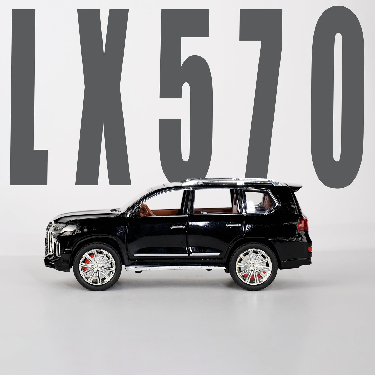 BLACK-LEXUS LX570 SCALE - 1:24 D2