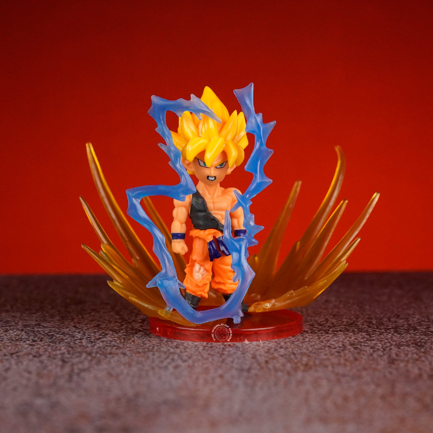 D2-DRAGON BALL Z SAIYANS SET OF 9 ACTION FIGURE