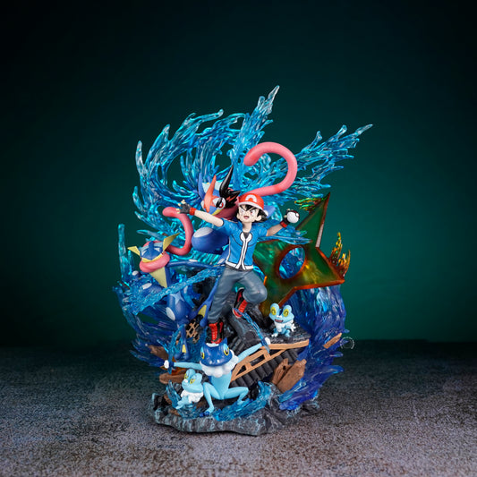 POKEMON ASH WITH FROAKIE ACTION FIGURE