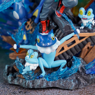 Pokemon Ash Froakie Action Figure - Collectible - 2