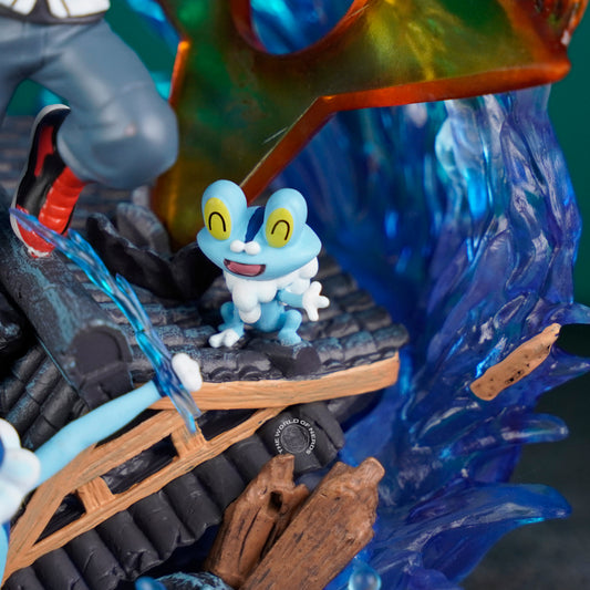 POKEMON ASH WITH FROAKIE ACTION FIGURE