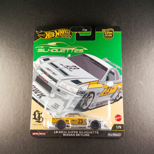 HOT WHEELS LB-ER34 SUPER SILHOUETTE NISSAN SKYLINE
