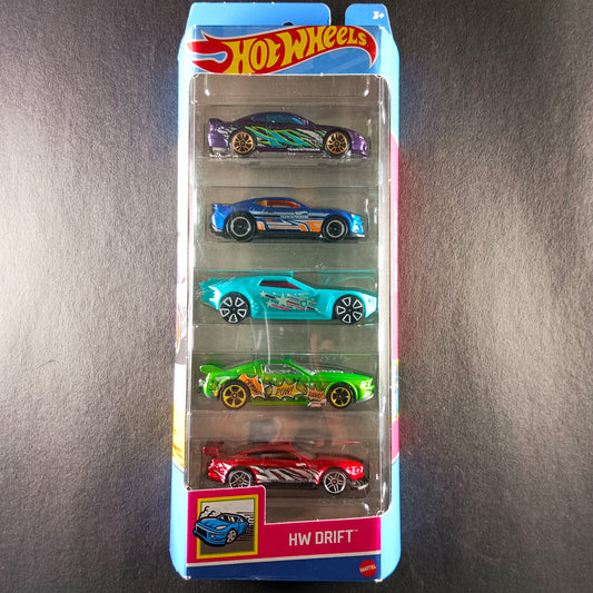 HOT WHEELS HW DRIFT SET OF 5
