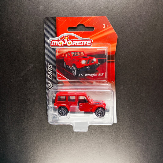 MAJORETTE PREMIUM CARS JEEP WRANGLER 4XE