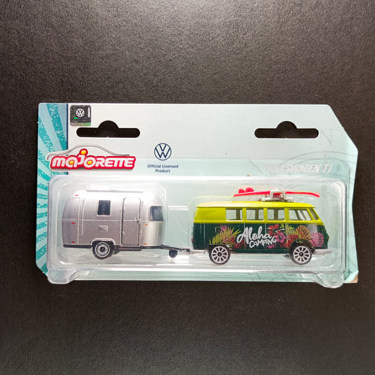 MAJORETTE VOLKSWAGEN T 1 ALOHA CAMPING