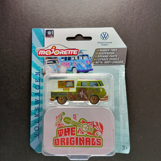 MAJORETTE VOLKSWAGEN T 1 PEACE MUSIC THE ORIGINALS