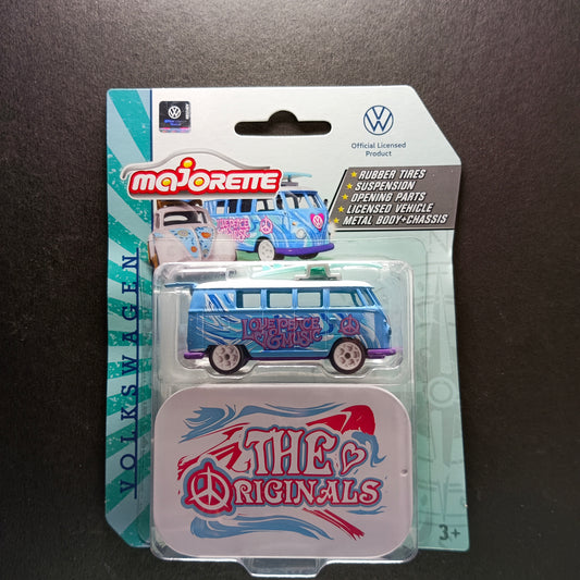 MAJORETTE VOLKSWAGEN T 1 LOVE PEACE & MUSIC THE ORIGINALS