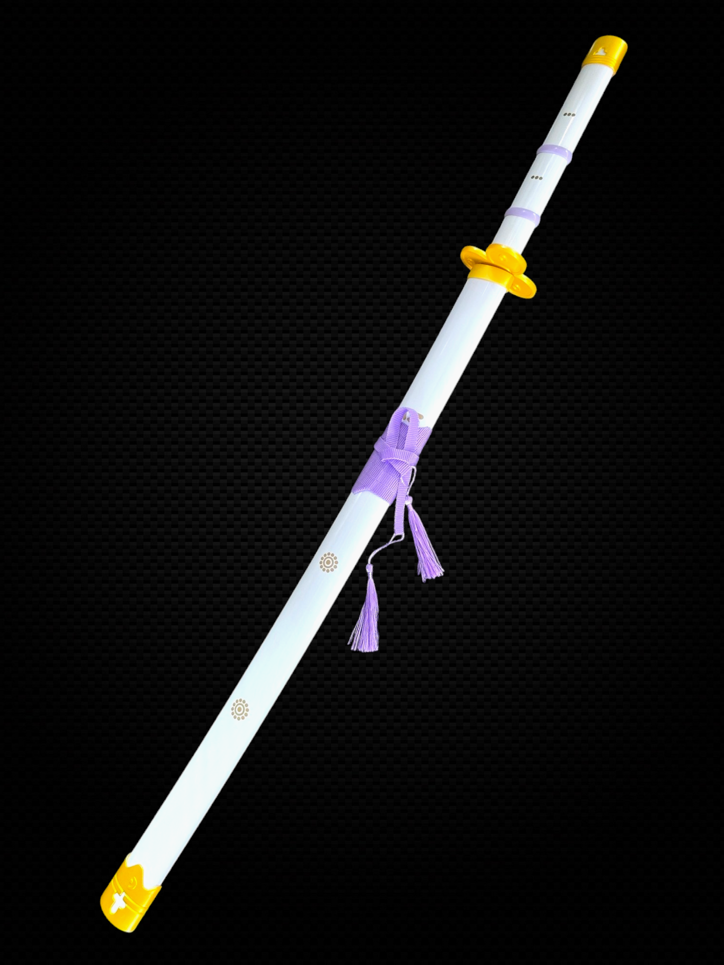 Kozuki Oden Wooden Katana - Authentic White Enma Samurai Sword