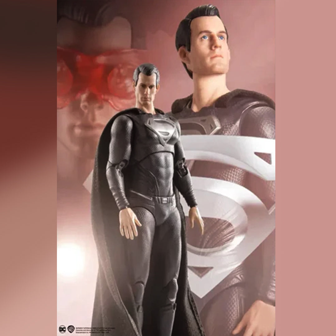 Superman Black Suit – FONDJOY Premium DC Collectible Figure - The World Of Nerds
