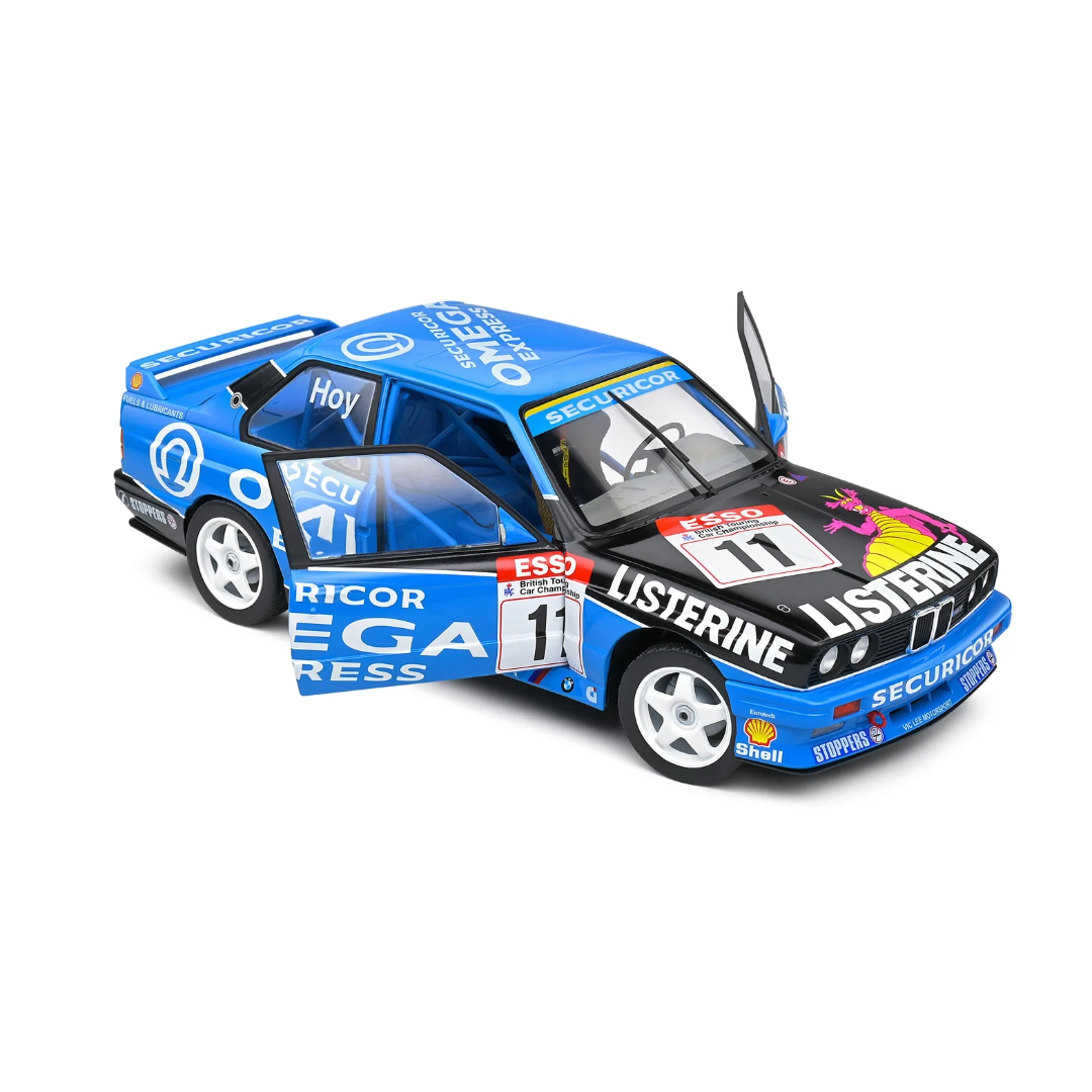 SOLIDO BMW E30 M3 BTCC 1991 Diecast Model - 1:18 Scale Collectible